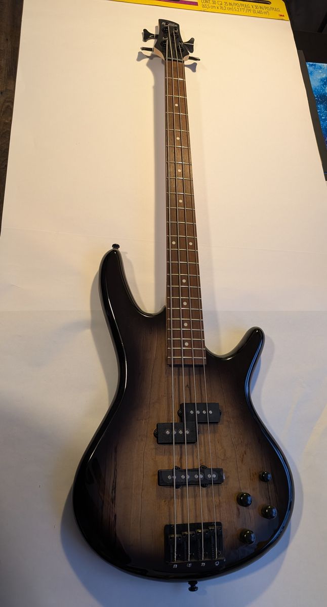 Ibanez Bass Guitar and Padded Strap