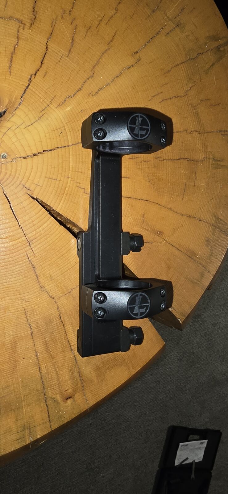 Leupold 20 moa scope base with 35mm rings