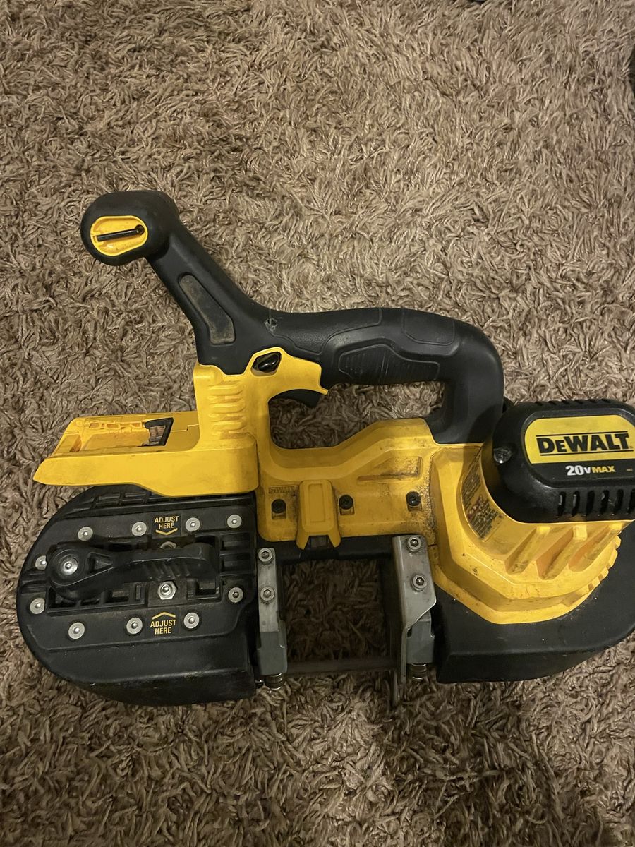 DEWALT  DCS371 20V MAX Cordless Band Saw - Compact, Portable, DCB205 5.0Ah Battery Compatible