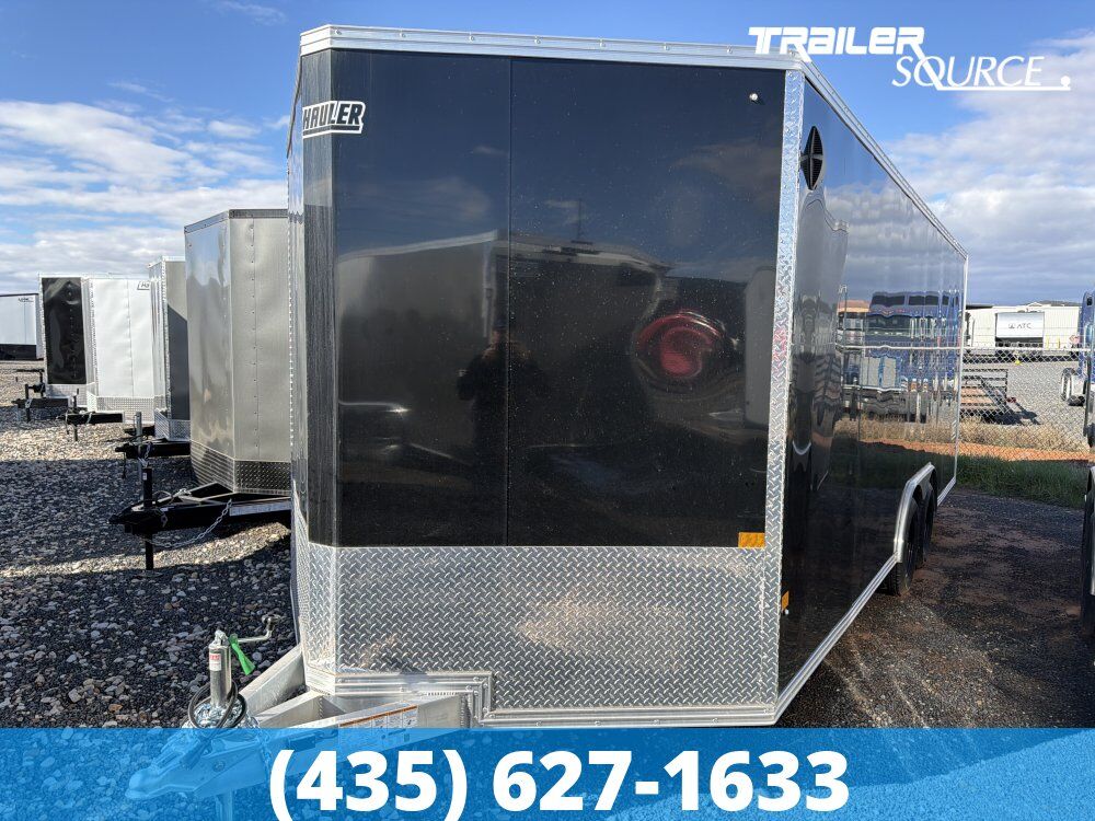 8.5x20 Alcom Aluminum EZ Hauler XLT Trailer - 7'0" Interior - 7K GVWR -