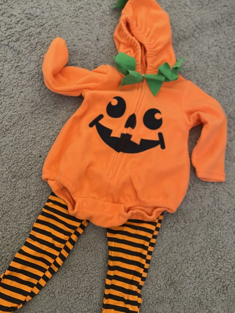 Hallowen Pumpkin Costume