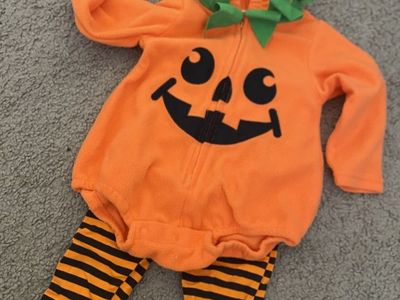 Hallowen Pumpkin Costume