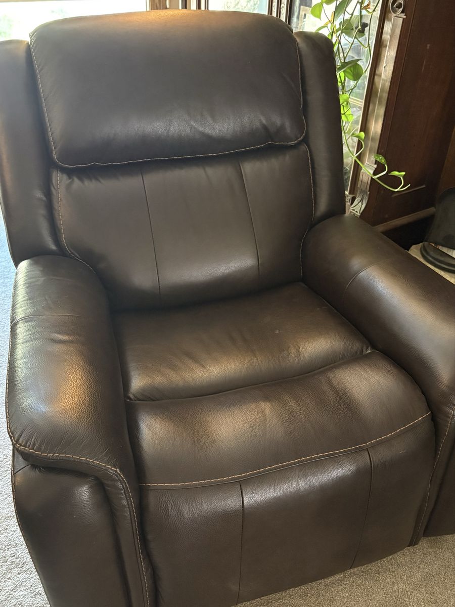 Leather Costco Recliner.