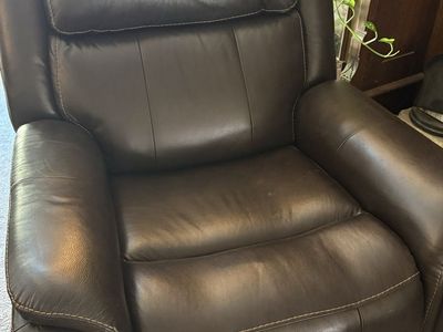 Leather Costco Recliner.