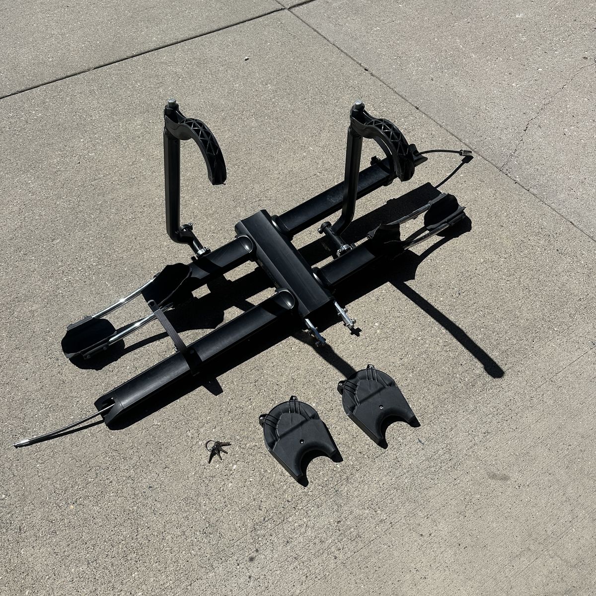 Kuat NV Add-On 2-Bike Rack Extention w/kids bike adapters and built in cable lock