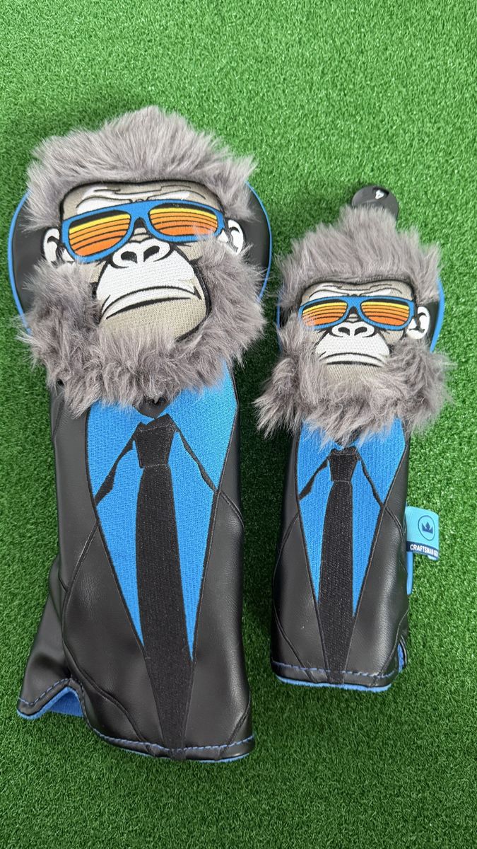 Golf Cool Gorilla Suit Driver and Fairway Wood Head Cover Set