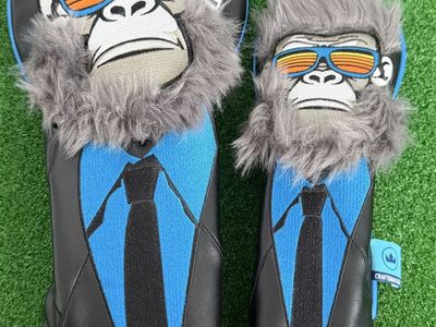 Golf Cool Gorilla Suit Driver and Fairway Wood Head Cover Set