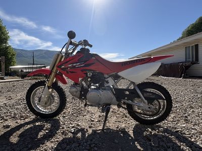 Honda CRF50F Kids Dirt Bike - Red, Excellent Condition, Ready to Ride!