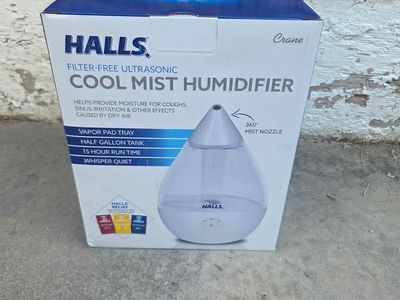 Crane x HALLS Droplet Cool Mist Humidifier