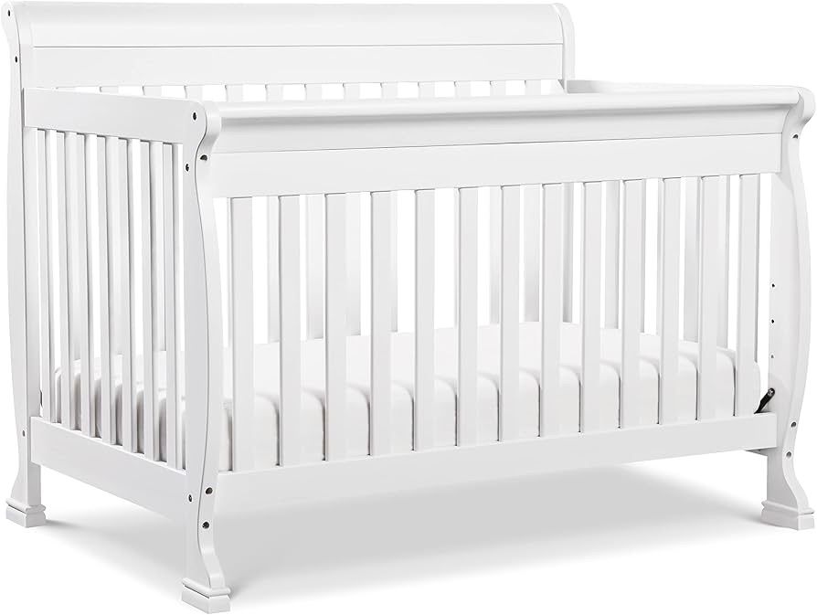 DaVinci Kalani Convertible Crib & Mattress in White