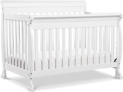 DaVinci Kalani Convertible Crib & Mattress in White