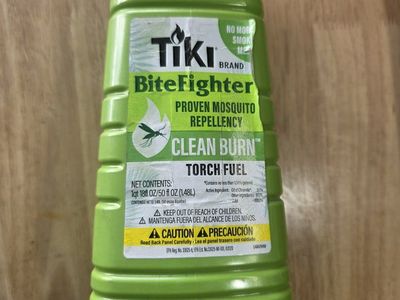 Tiki BiteFighter Clean Burn Torch Fuel - 50 oz (1.48L) - Mosquito Repellency