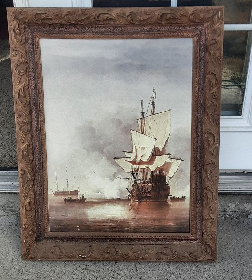 Framed Canvas Print
