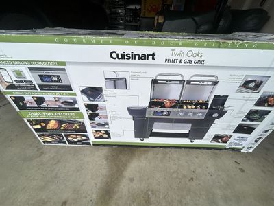 Cuisinart Twin Pellet Gas Grill