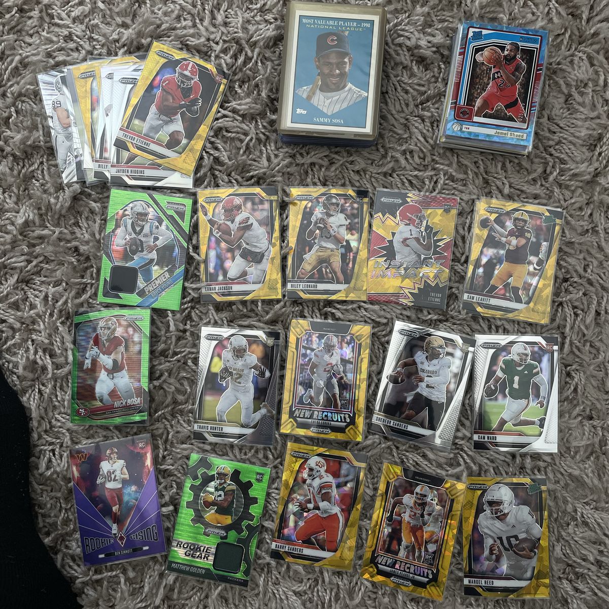 Smaller Sports cards Collection.