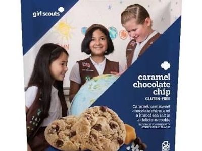 Girl Scout Cookies - Caramel Chocolate Chip Cookies (Gluten Free) (x9) $7 each
