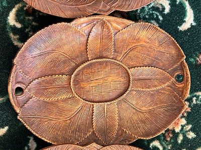 Vintage Syroco wall hangings/platters