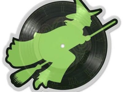 Wicked Die Cut Picture Disc Vinyl-Kristin Chenoweth & Idina Menzel-Defying Gravity & Popular-Original Broadway Cast-Indie-NEW