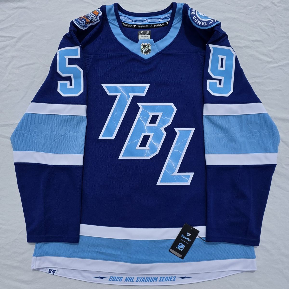 Tampa Bay Lightning Jake Guentzel 2026 Stadium Series Fanatics Premium Jersey 52
