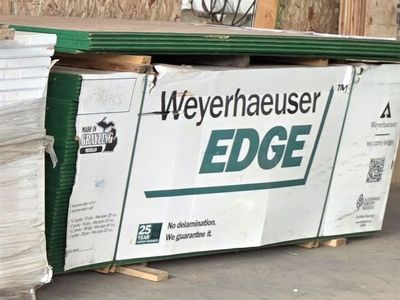 3/4" OSB 4x8 Tongue & Groove edge