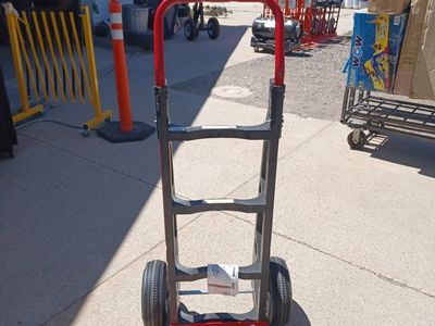 Dayton Heavy-Duty Red Hand Truck Dolly item number 4zj31 500 lb capacity