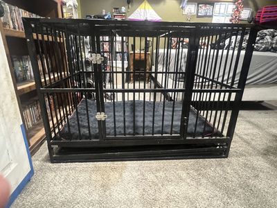 XL heavy duty kennel, dog crate, pet cage