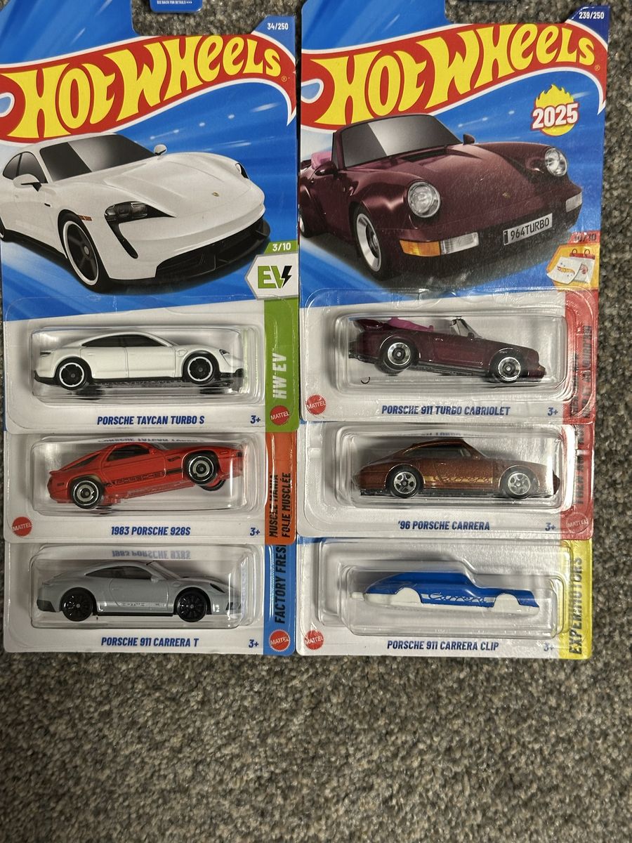 Hot Wheels & Matchbox Diecast Car Collection - Various Models & Series (50+ Cars)