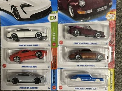 Hot Wheels & Matchbox Diecast Car Collection - Various Models & Series (50+ Cars)