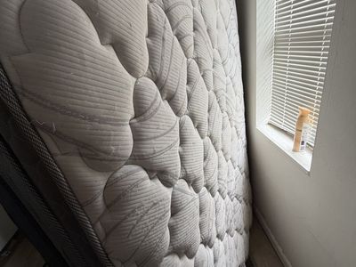 Twin mattress with box spring