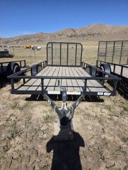 2020 - 7x14 PJ Utility Trailer