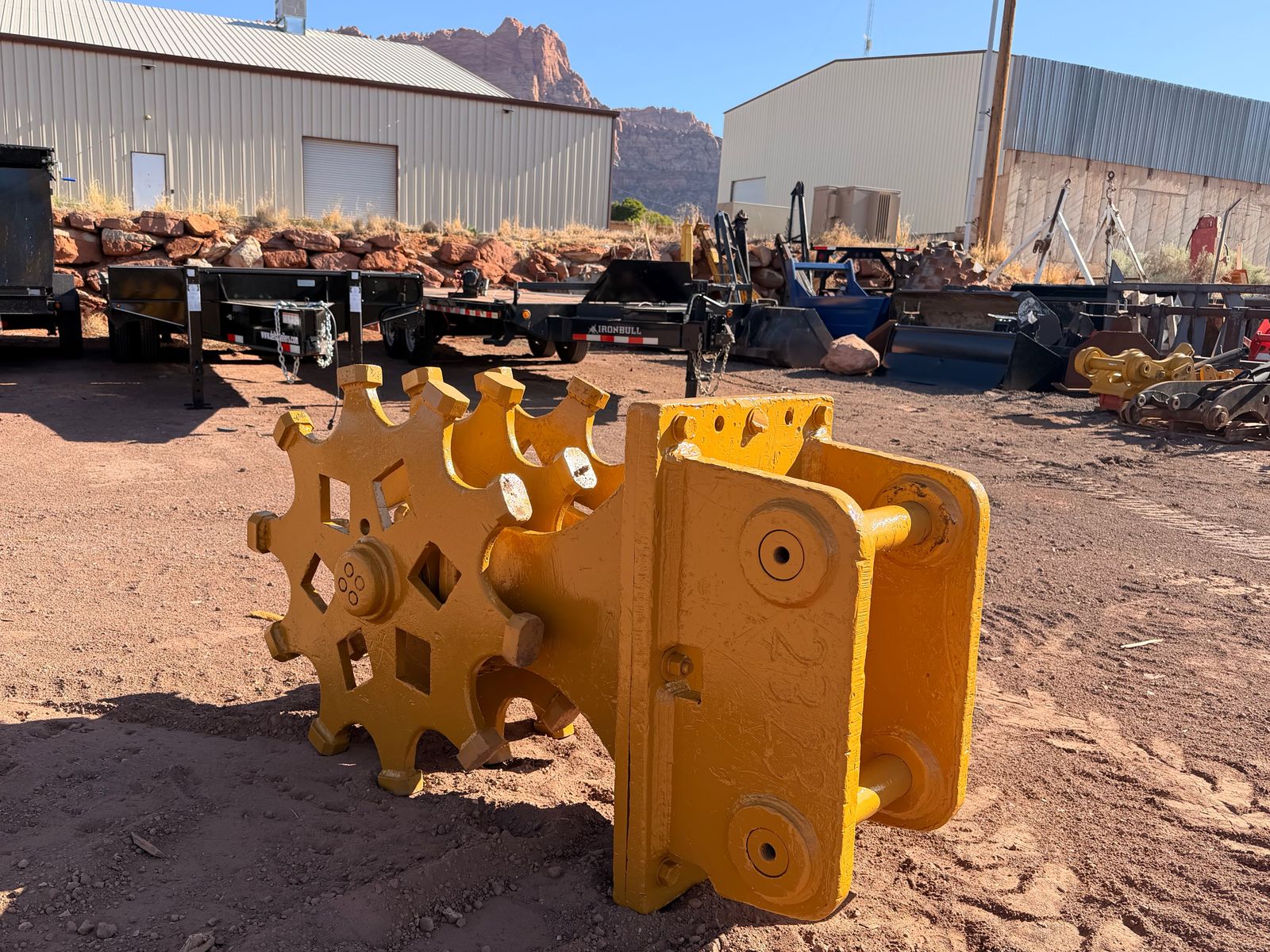 21" Excavator Compactor Wheel