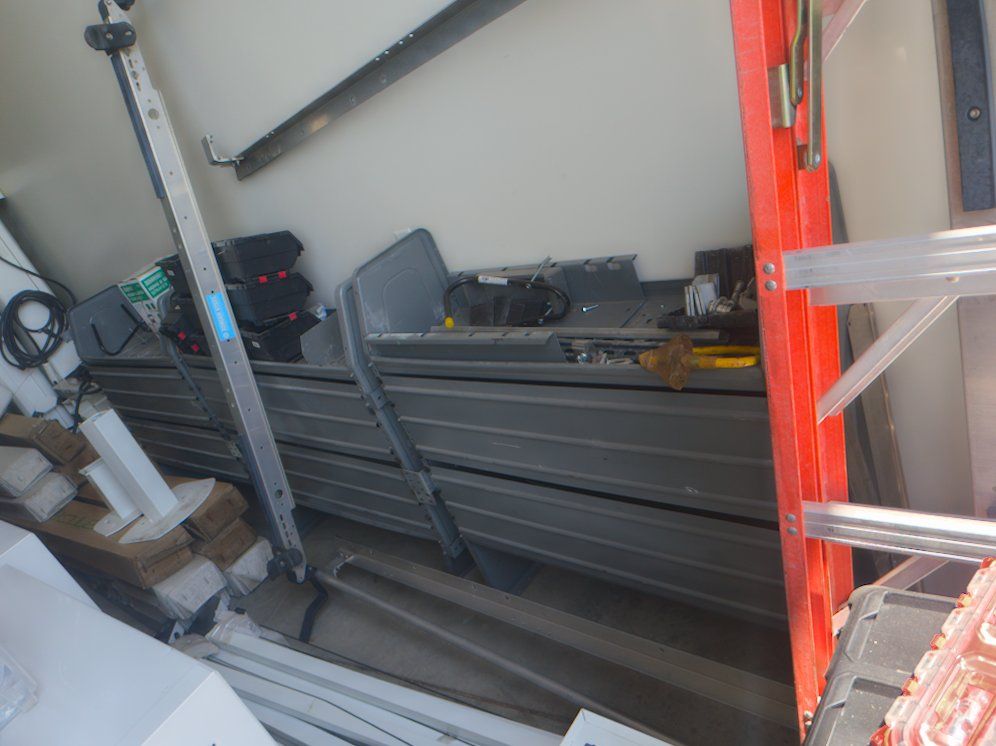 Used Van Shelving Storage Units Commercial Van Equipment