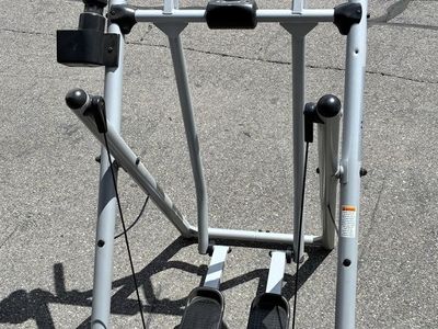 Gazelle Freestyle Glider Elliptical Machine - Foldable Home Gym Cardio Workout
