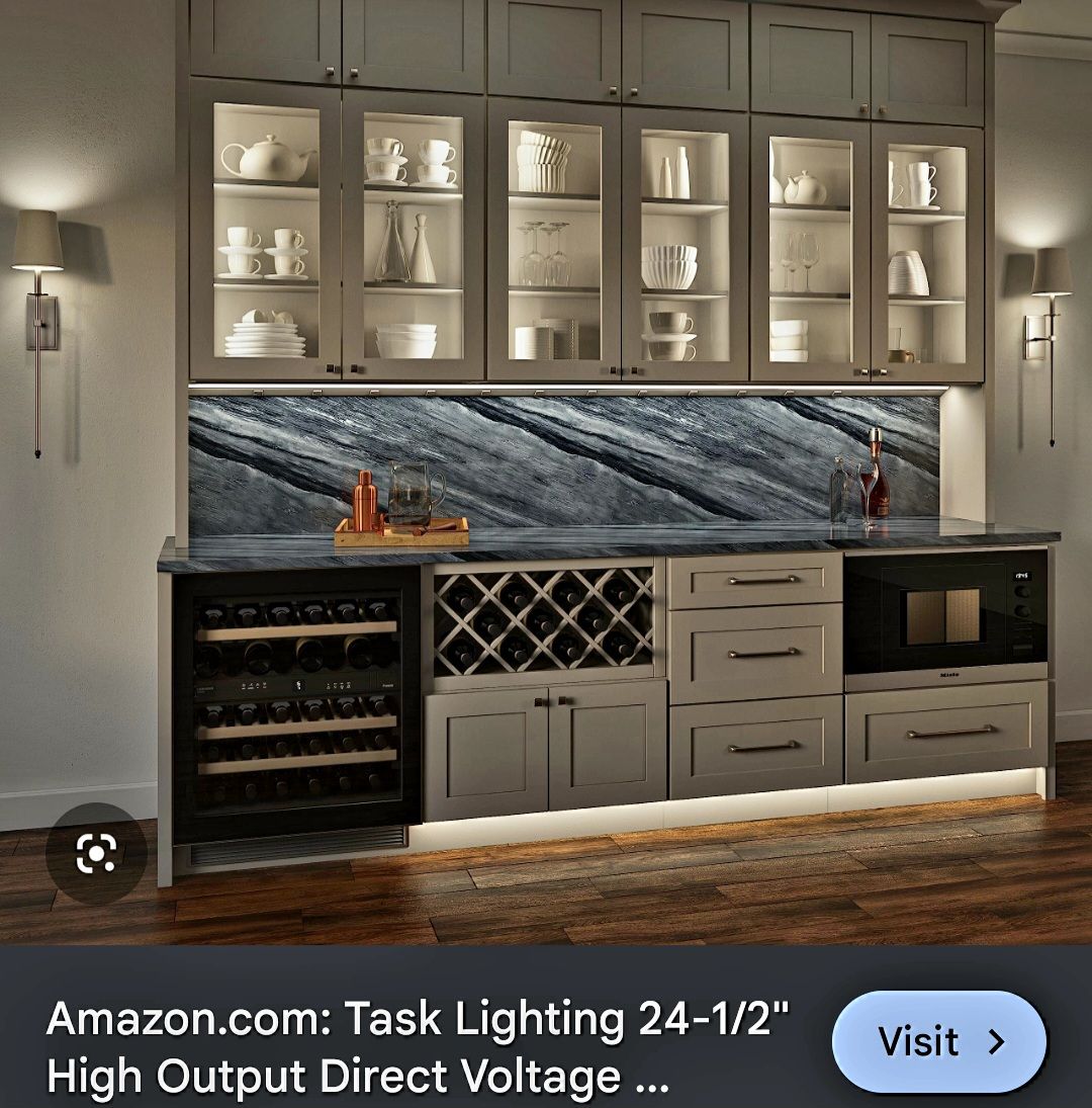 Premium TASK Lighting 24V Under-Cabinet LED Tape Light System - Brand New Complete Kit