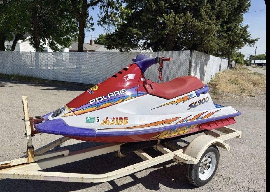 Polaris SL900 Personal Watercraft with Trailer