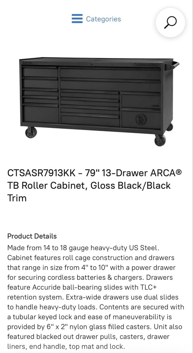 Toolbox Arca Cornwell