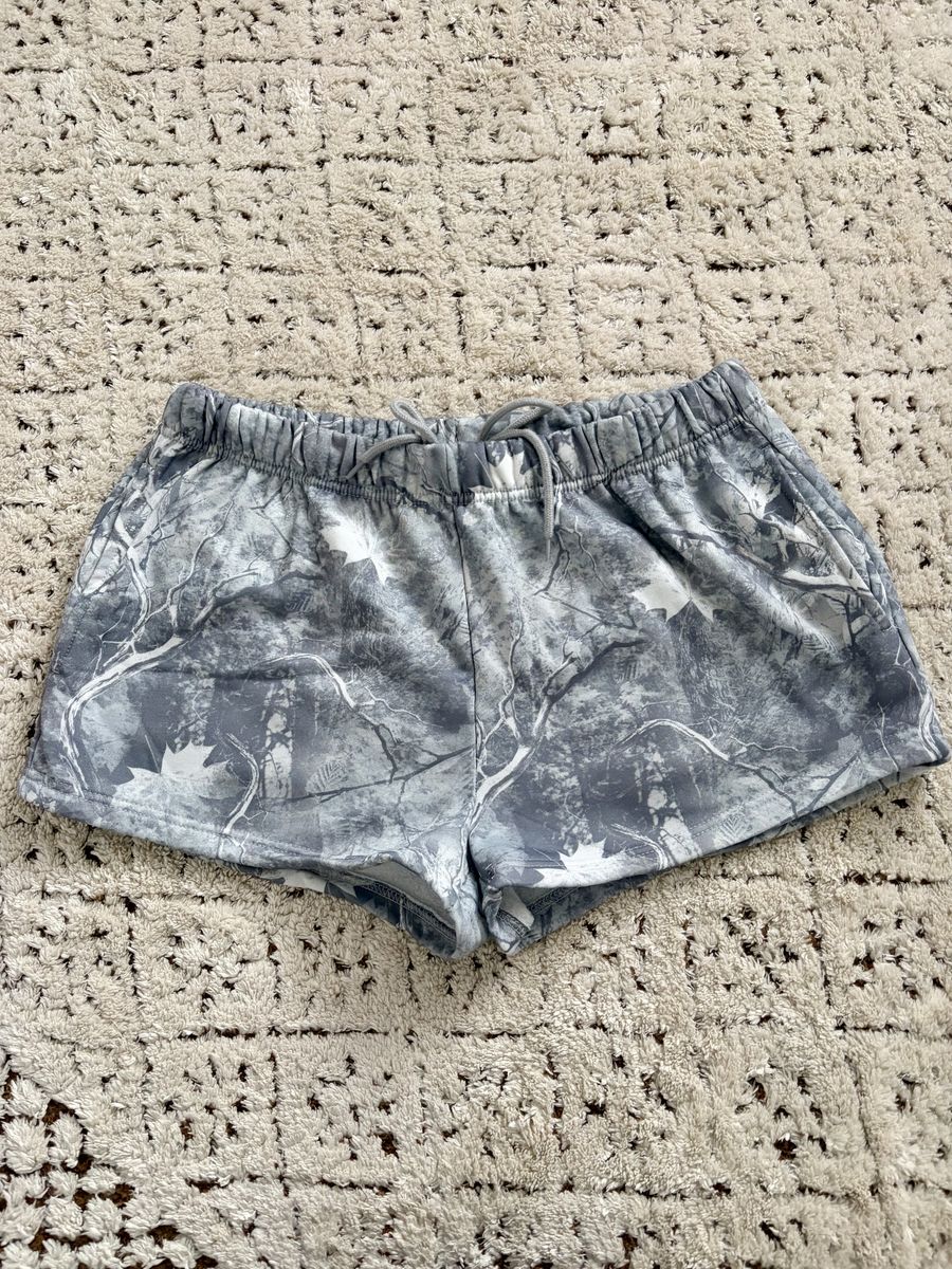Women's Camouflage Sweat Shorts