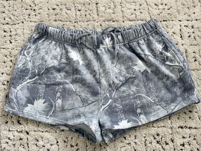 Women's Camouflage Sweat Shorts