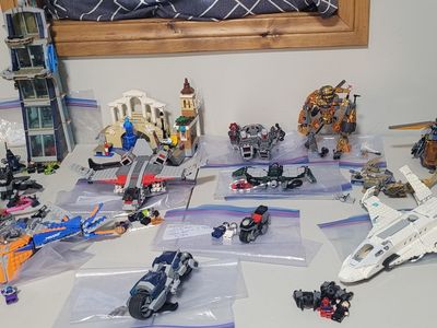 12 Marvel Lego sets all for $250