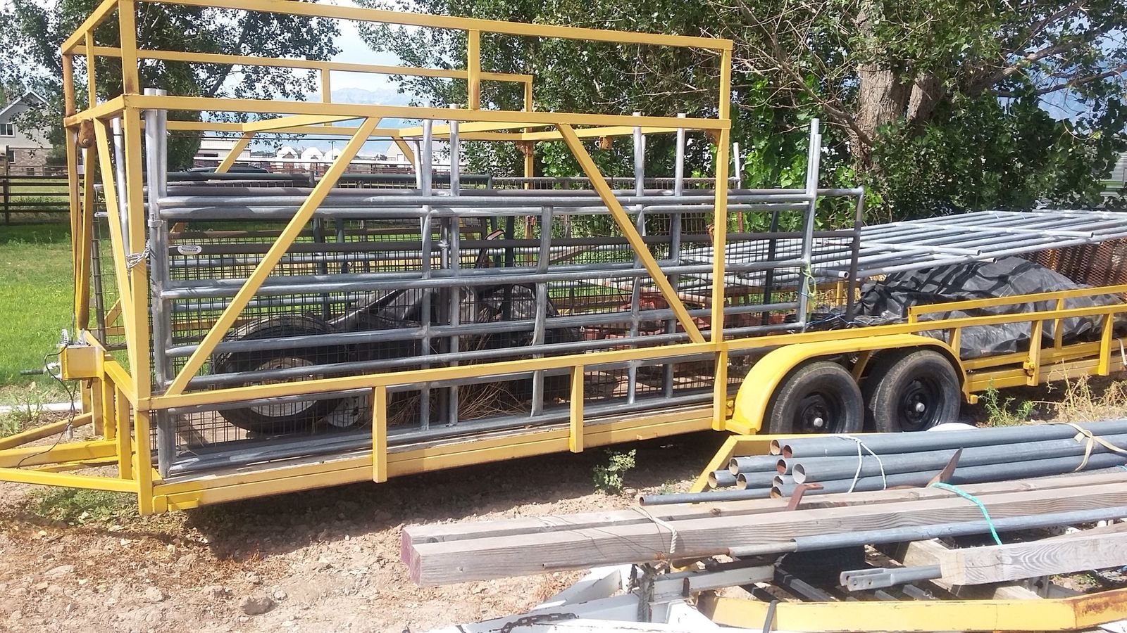 Horse, Cattle galvanized panels , similar to Power River, except 3 times stronger enclosures. $55 to $80