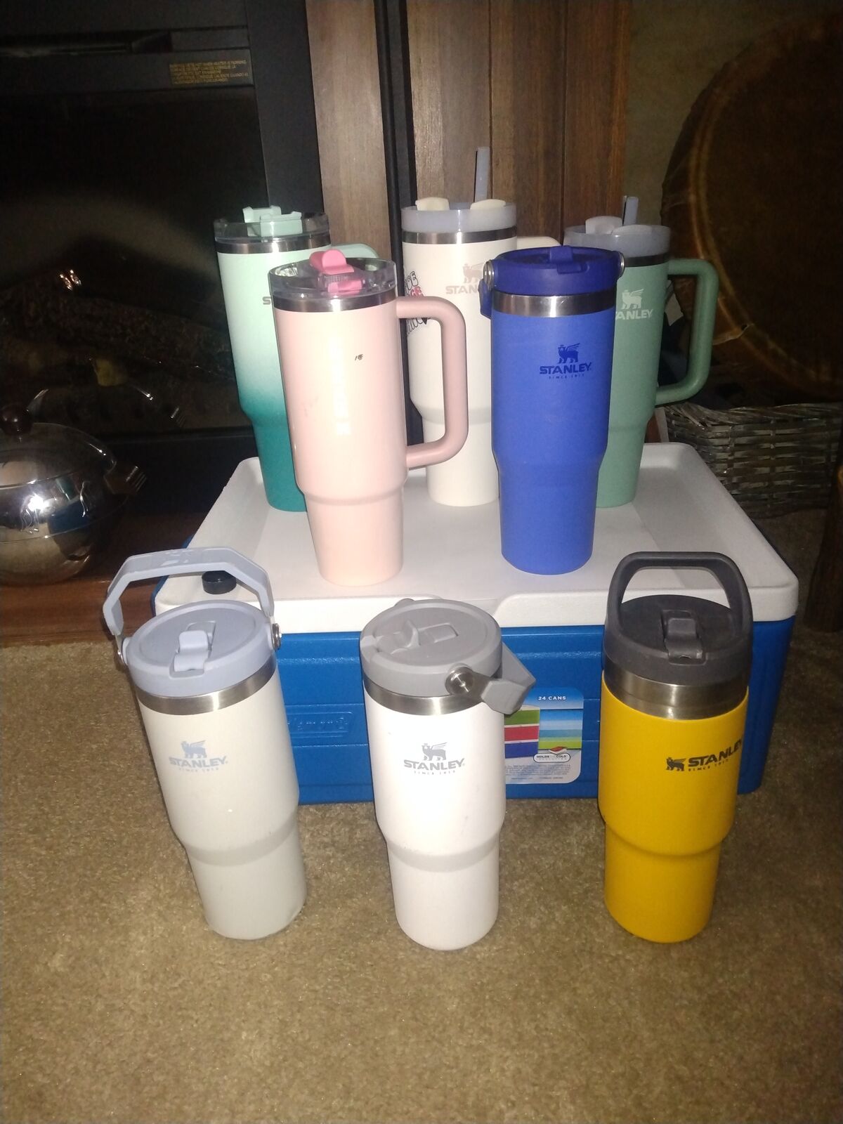 Assorted Stanley mugs