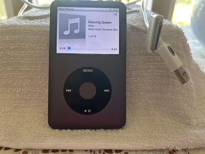 Apple iPod Classic Portable Media Player with USB Cable