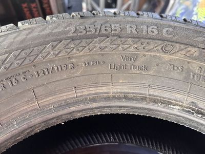 Near New Ford Transit Van Tires, Continental 235/65 R 16, Set of 5