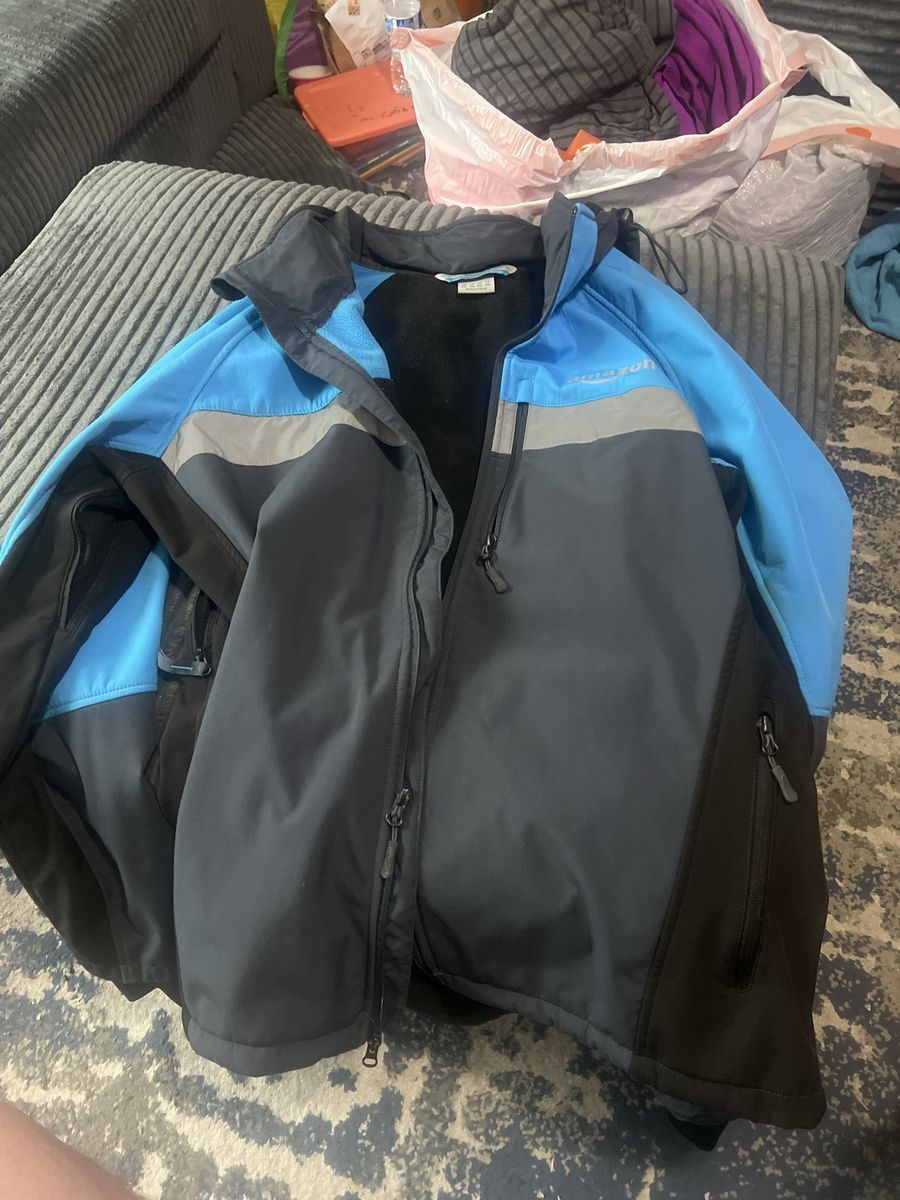 Amazon Prime Delivery Employee Weatherproof Softshell Jacket 2XL