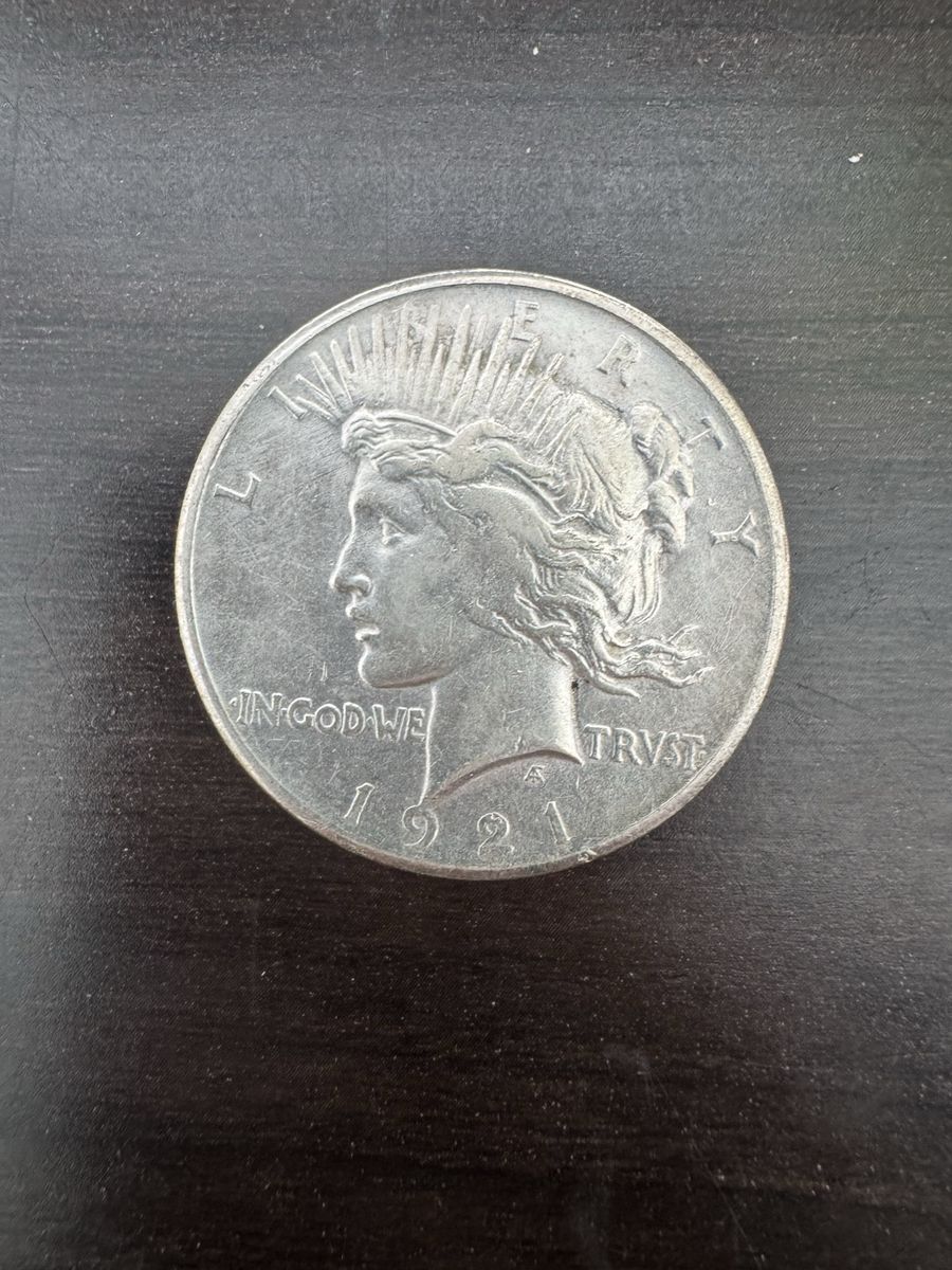 Key Date 1921 Peace Silver Dollar – High Relief (First Year Issue)