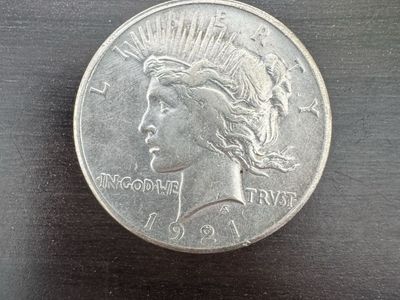 Key Date 1921 Peace Silver Dollar – High Relief (First Year Issue)