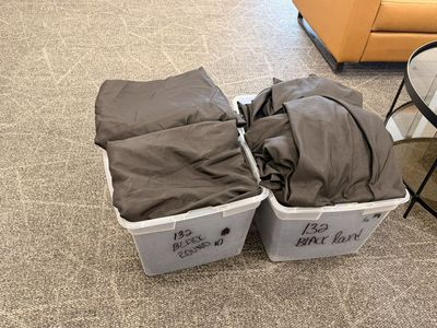 Black Round Table Cloths Banquet