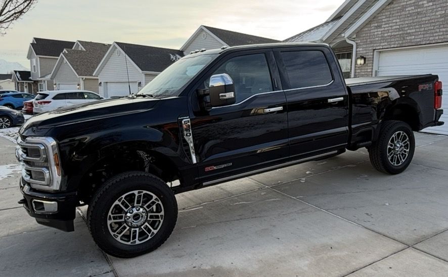 “2026 Ford F350 Platinum OEM 20” Wheels & Bridgestone Tires – 8k Miles”