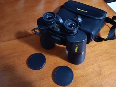 Bushnell 13-1250 Binoculars 12 x 50 Wide Angle W/Carrying Case