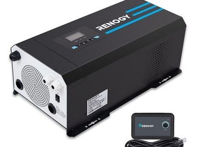 Renogy 3000W 12V Pure Sine Wave Inverter Charger with LCD